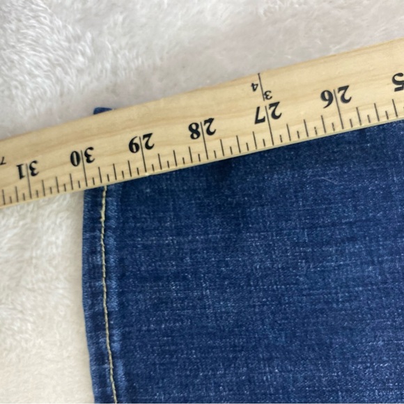 NEW Levis 725 High Rise Bootcut Hypersoft Jeans Blue Denim Women 14 Short 32x30 - Picture 9 of 10